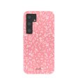 Bubblegum Pink Dreamy Meadow Samsung Galaxy S24 Case Online Hot Sale