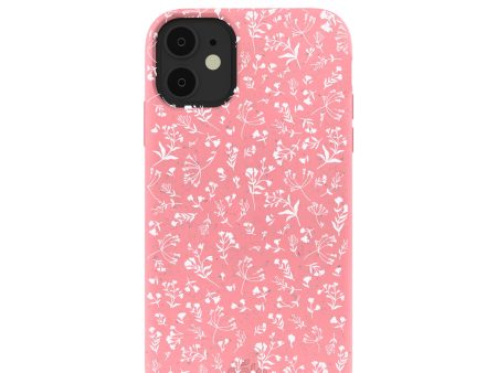 Bubblegum Pink Dreamy Meadow iPhone 11 Case Fashion