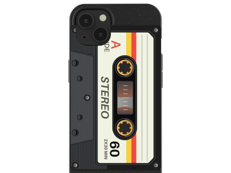 Black Cassette iPhone 13 Case Fashion