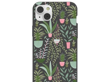 Black Indoor Garden iPhone 14 Plus Case Cheap