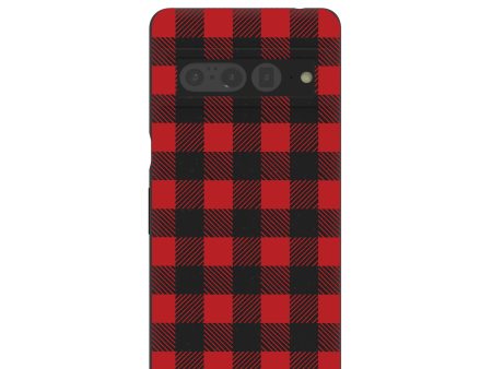 Black Flannel Google Pixel 7 Pro Case Online Sale