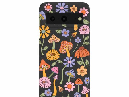 Black Midnight Shrooms Google Pixel 8 Case For Cheap