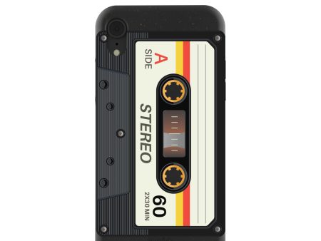 Black Cassette iPhone XR Case Discount