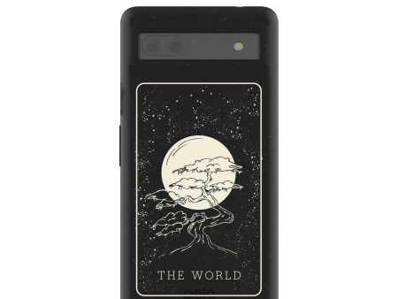 Black The World Google Pixel 6a Case Online now