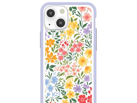 Clear Blooming Wild iPhone 13 Mini Case With Lavender Ridge Online Sale