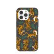 Black Playful Tigers iPhone 14 Pro Case Sale