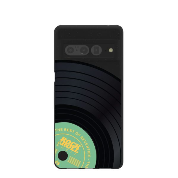 Black Vinyl Vibes Google Pixel 7 Pro Case Online Hot Sale