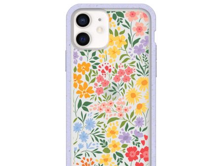 Clear Blooming Wild iPhone 12  iPhone 12 Pro Case With Lavender Ridge on Sale