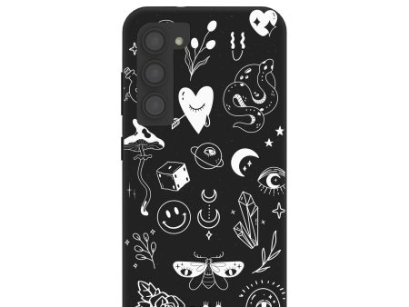 Black Contrast Samsung Galaxy S23 Case For Cheap