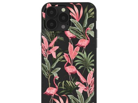 Black Flamingo Party iPhone 13 Pro Max Case Sale