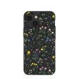 Black Shadow Blooms iPhone 13 Mini Case Online Hot Sale