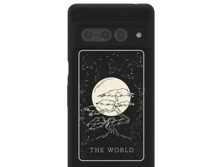 Black The World Google Pixel 7 Pro Case Hot on Sale