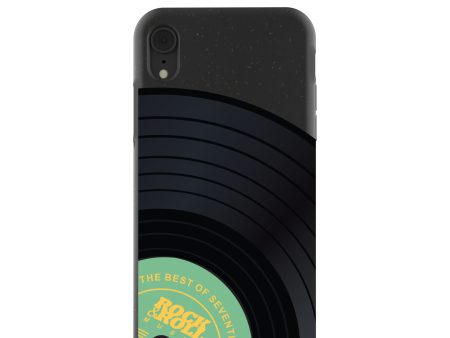 Black Vinyl Vibes iPhone XR Case Supply