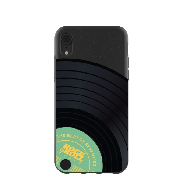 Black Vinyl Vibes iPhone XR Case Supply