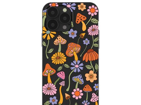 Black Midnight Shrooms iPhone 13 Pro Max Case Supply