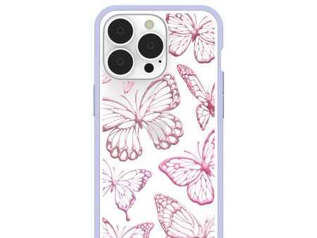 Clear Butterfly Effect iPhone 13 Pro Case With Lavender Ridge For Cheap