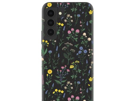 Black Shadow Blooms Samsung Galaxy S22 Case For Discount