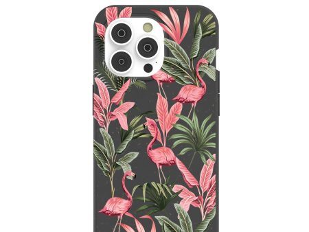 Black Flamingo Party iPhone 14 Pro Case Online Hot Sale