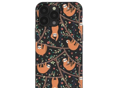 Black Jungle Sloths iPhone 13 Pro Max Case Cheap