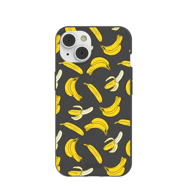 Black Go Bananas iPhone 14 Case For Cheap