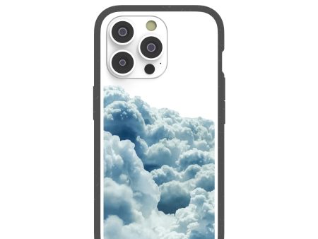 Clear Above the Clouds iPhone 14 Pro Case With Black Ridge Online