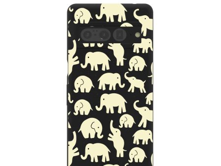 Black Little Elephants Google Pixel 7 Pro Case Online Sale