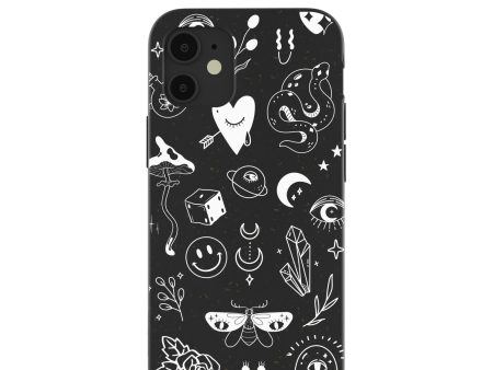 Black Contrast iPhone 12 Mini Case Online