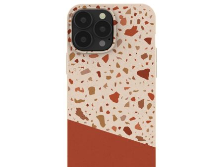 Seashell Clay Terrazzo iPhone 13 Pro Max Case For Discount