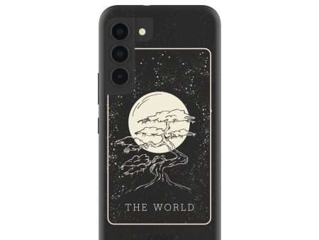 Black The World Samsung Galaxy S22 Case Cheap