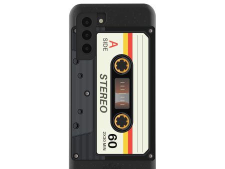 Black Cassette Samsung Galaxy S21 Case For Cheap