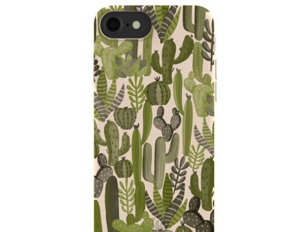 Seashell Succulent Cacti iPhone 6 6s 7 8 SE Case For Sale