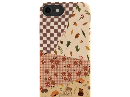 Seashell Autumn Quilt iPhone 6 6s 7 8 SE Case Fashion