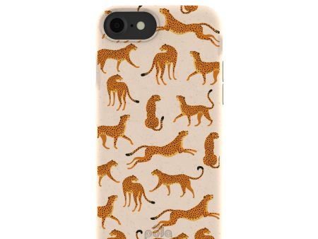 Seashell Wild Cats iPhone 6 6s 7 8 SE Case on Sale