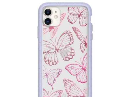 Clear Butterfly Effect iPhone 11 Case With Lavender Ridge Discount