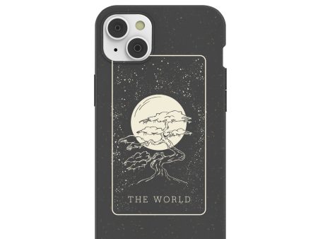 Black The World iPhone 14 Plus Case For Cheap