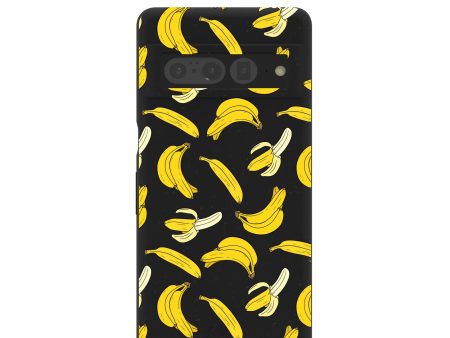 Black Go Bananas Google Pixel 7 Pro Case Hot on Sale