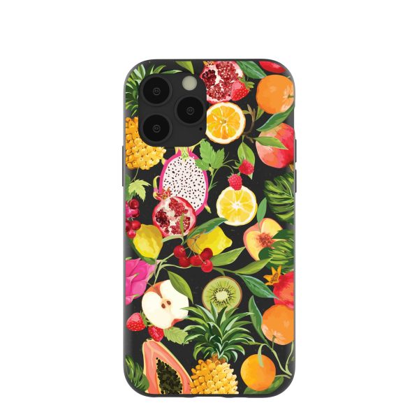 Black Tutti Frutti iPhone 11 Pro Case on Sale