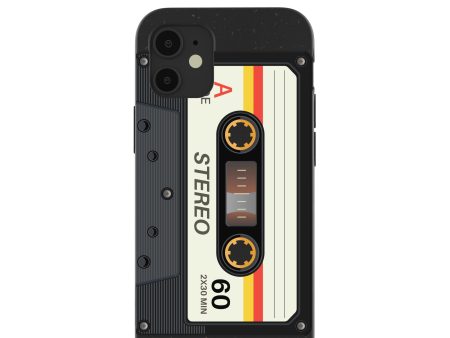 Black Cassette iPhone 12 Mini Case Cheap