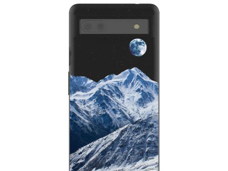 Black Night Slopes Google Pixel 6a Case For Cheap