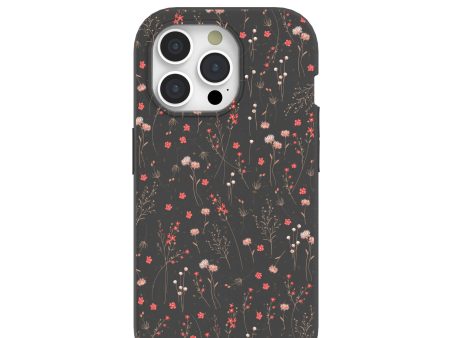 Black Night Garden iPhone 15 Pro Case Online Sale