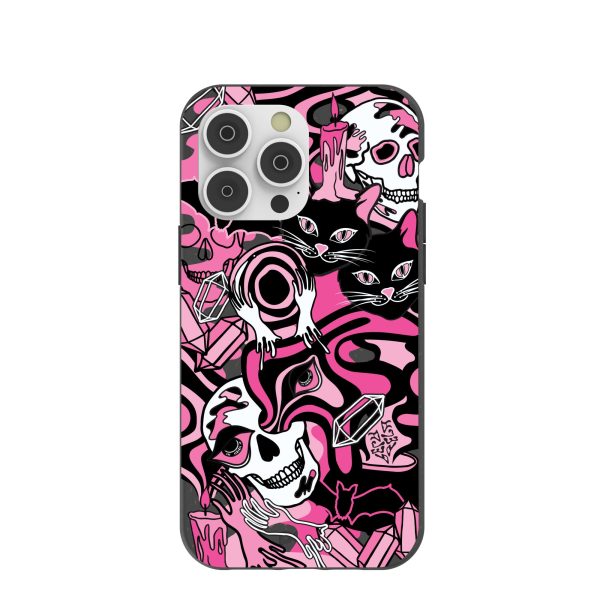 Black Spellbound Ghouls iPhone 14 Pro Max Case For Discount