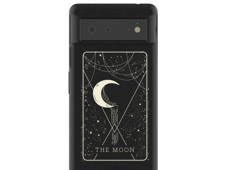 Black The Moon Google Pixel 6 Case Fashion