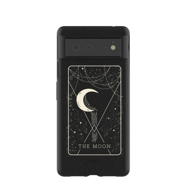 Black The Moon Google Pixel 6 Case Fashion