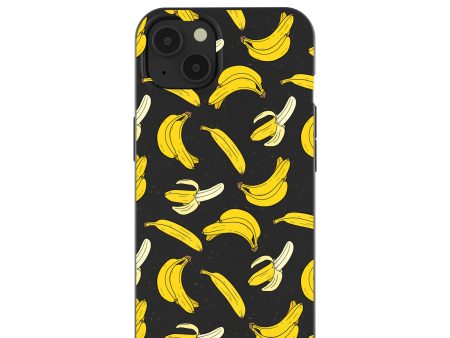 Black Go Bananas iPhone 13 Case For Sale