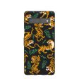 Black Playful Tigers Google Pixel 7a Case Online now