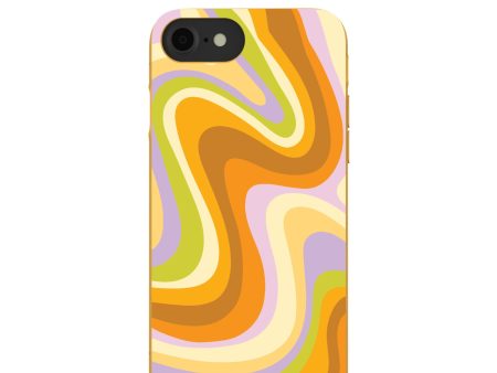 Honey Psychedelic Wave iPhone 6 6s 7 8 SE Case For Discount