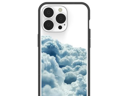 Clear Above the Clouds iPhone 13 Pro Case With Black Ridge Cheap