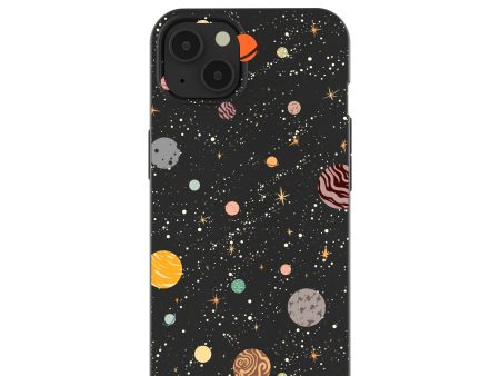 Black Galactic Glow iPhone 13 Case Hot on Sale