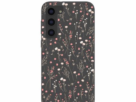 Black Night Garden Samsung Galaxy S23+(Plus) Case Cheap