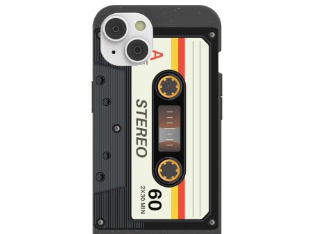 Black Cassette iPhone 14 Case Online Hot Sale